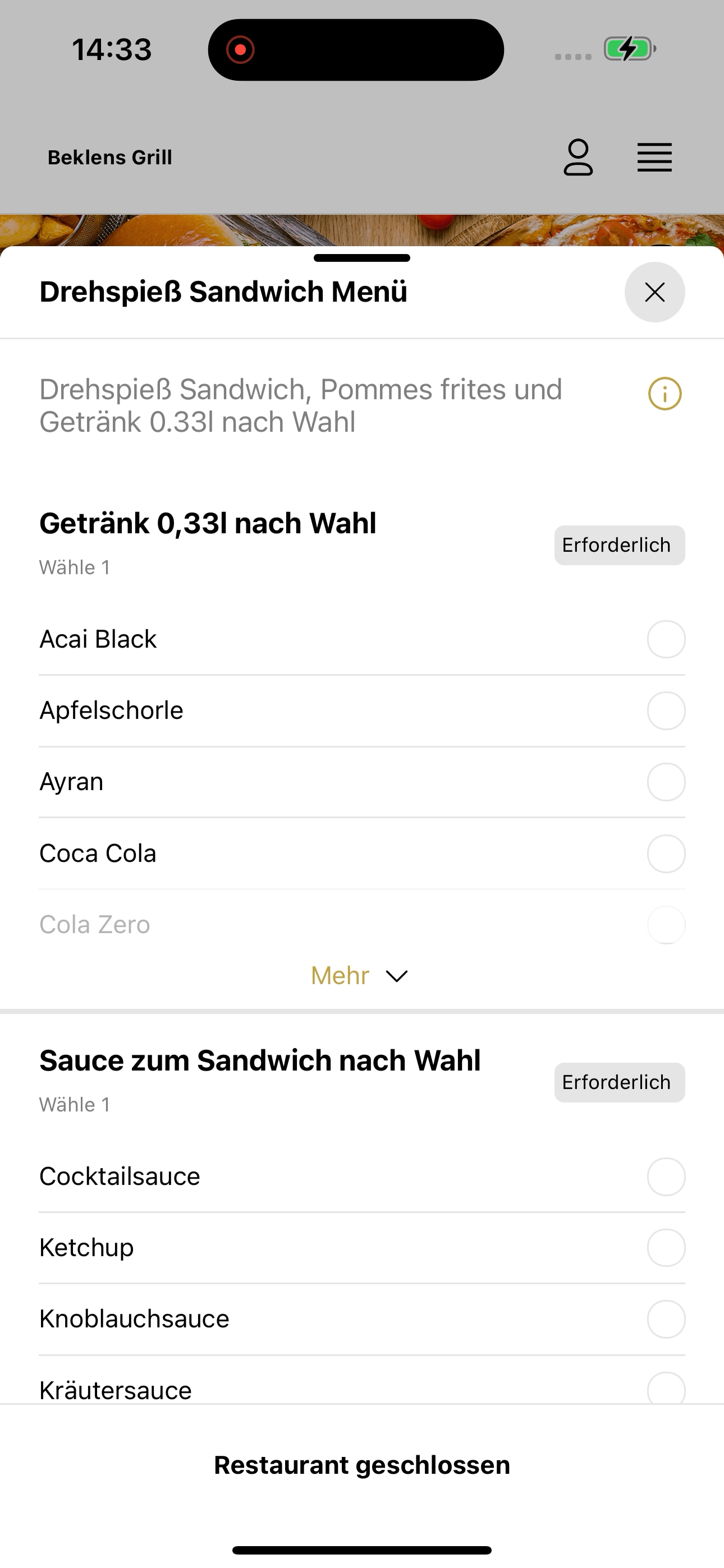 Beklens Grill screenshot 4