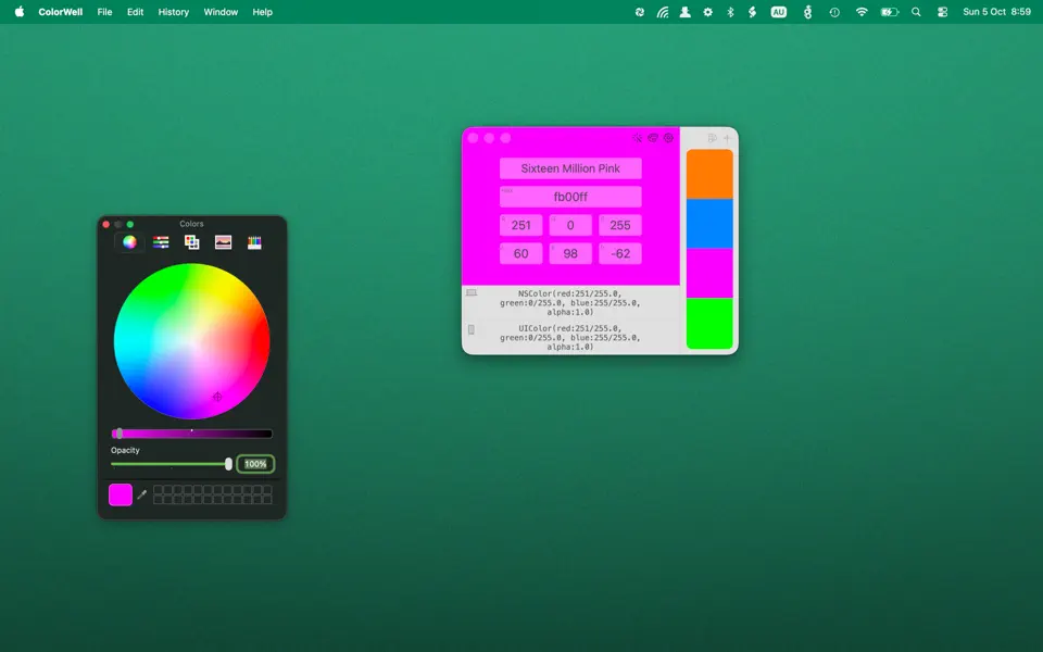 Screenshot 1 of ColorWell 8.1.3