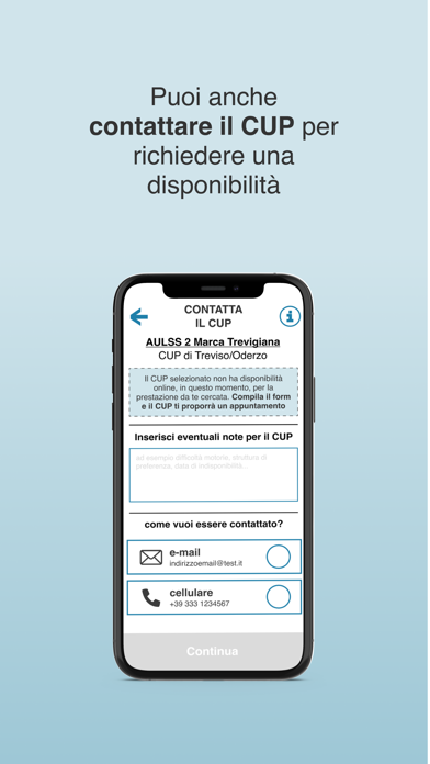 Sanità km zero PrenotaVeloce! Screenshot