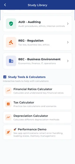 CPA Prep Mastery screenshot 3