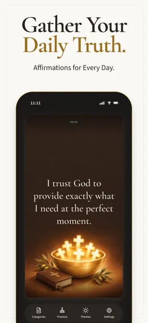 Manna: Bible Affirmations screenshot 1