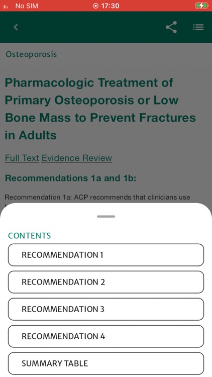 ACP Clinical Guidelines