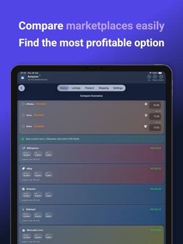 Calculator & ROI: Let's Place iPad screenshot