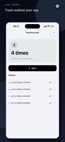 Folde: Journal & Tracker Screenshot 4 of 5