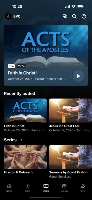 Bridge of the Valley Church screenshot 2