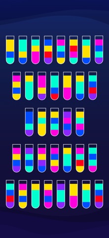 SortPuz 3D - Water Puzzle Game iPhone screenshot