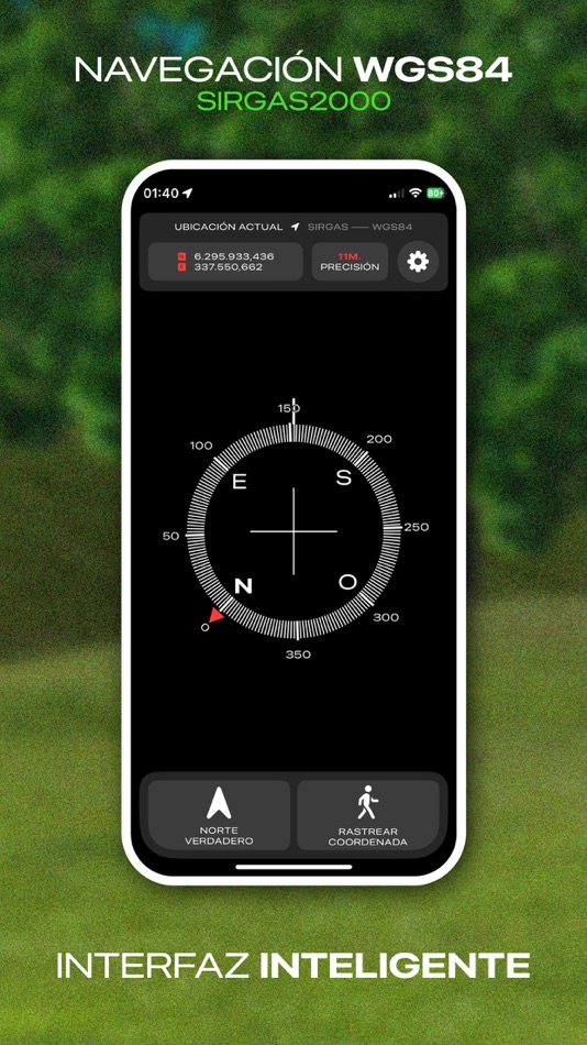 #1. Azimuth+: Rastreo Coordenadas (iOS) 由: Johhan Urrutia
