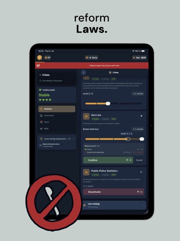 Demagogue iPad screenshot