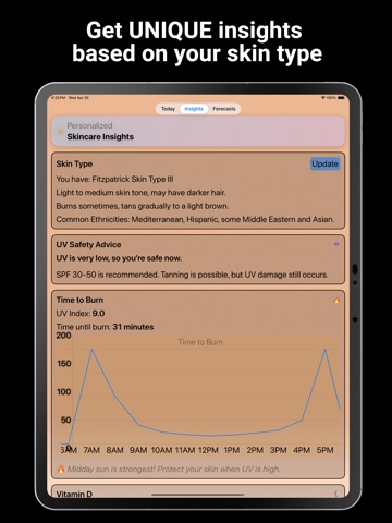 SunBuddy - UV Index Protection iPad screenshot