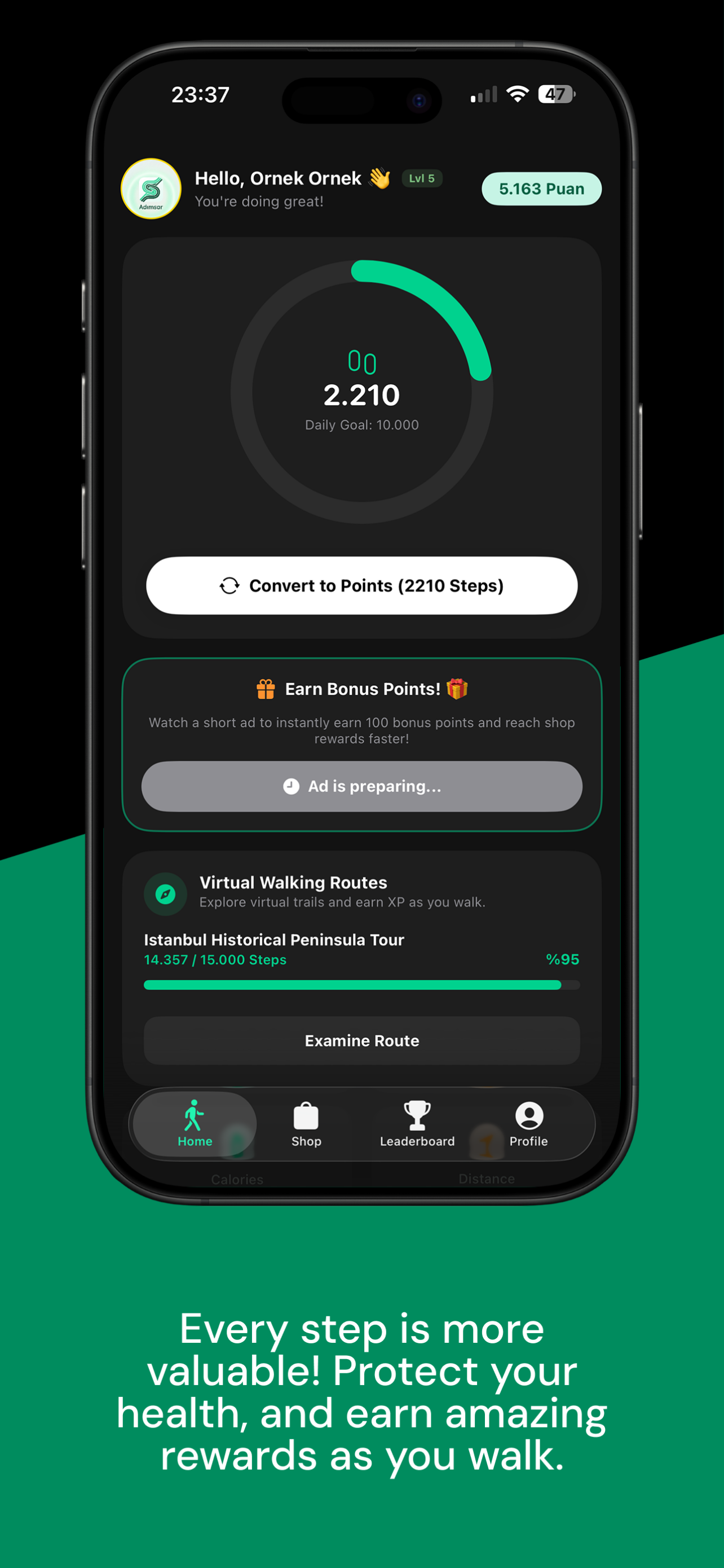 Adimsar - Walk & Earn screenshot 3