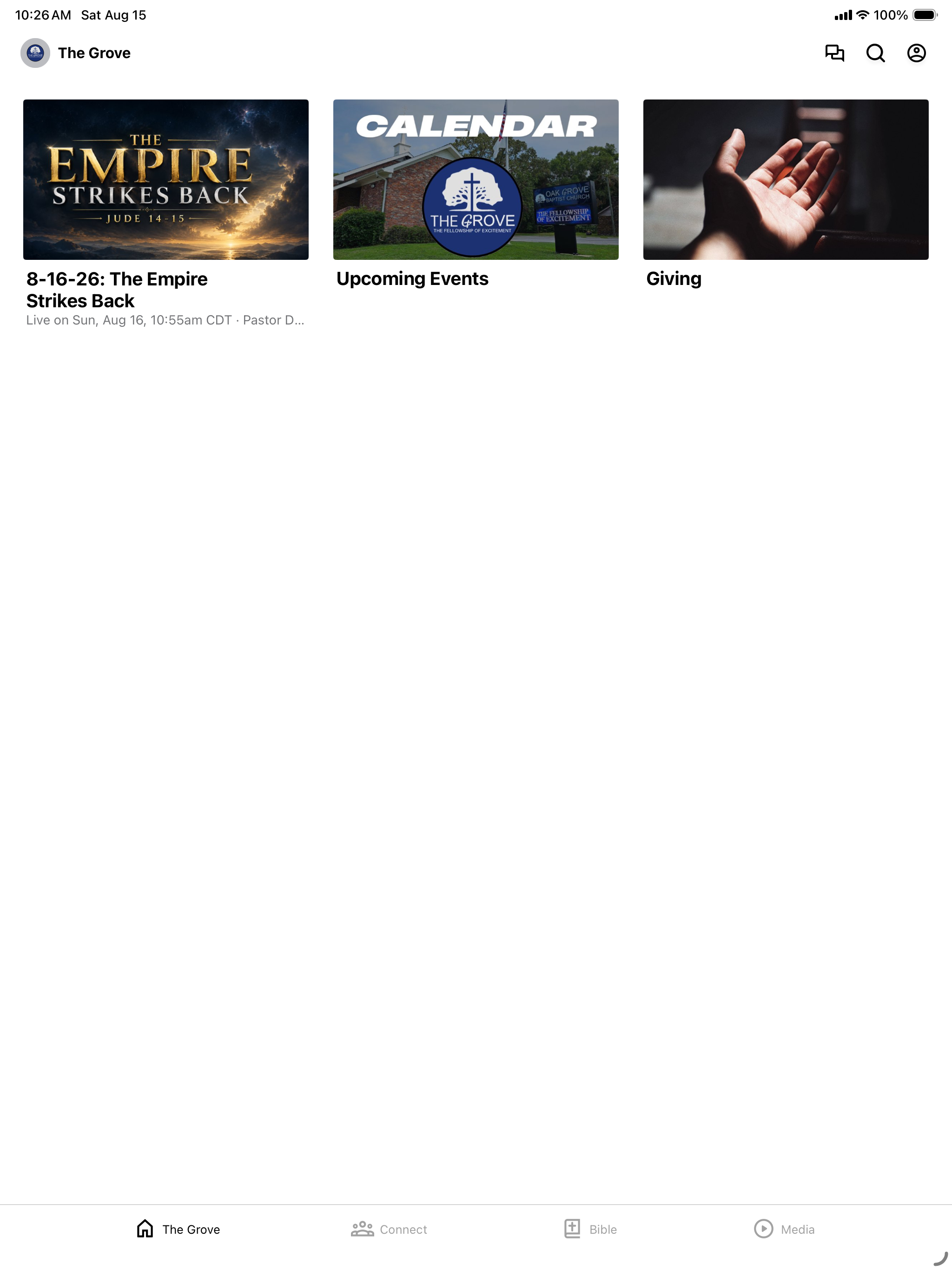 Oak Grove Baptist Church FL screenshot 4
