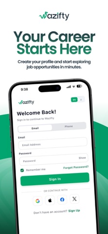 Wazifty Screenshot 1 of 7