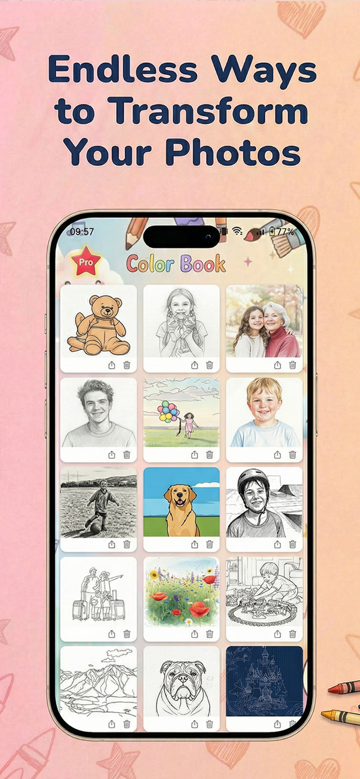 ColorBook : AI Coloring Book