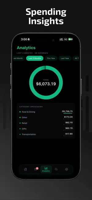 Snap & Forget: Expense Tracker screenshot 3