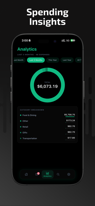 Snap & Forget: Expense Tracker Screenshot 3 of 5