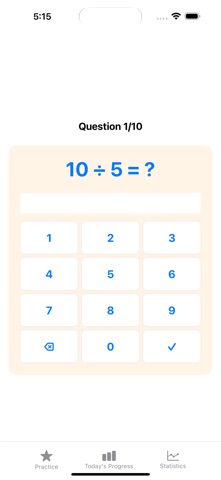 MathMaster - Accuracy & Speed iPhone screenshot