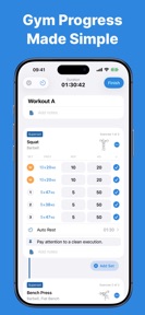 Gym Progress Tracker: Liftlog+ screenshot