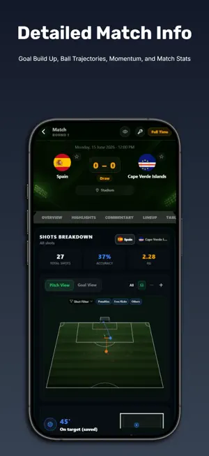 Goals Scout screenshot 2