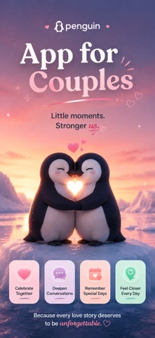 Penguin: Couples App & Widgets Screenshot 1 of 6