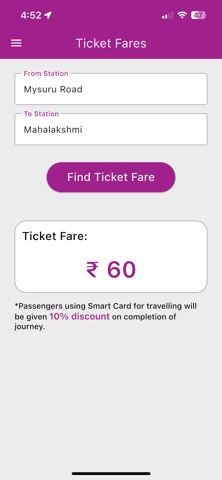 Bangalore Metro Timing & Route screenshot
