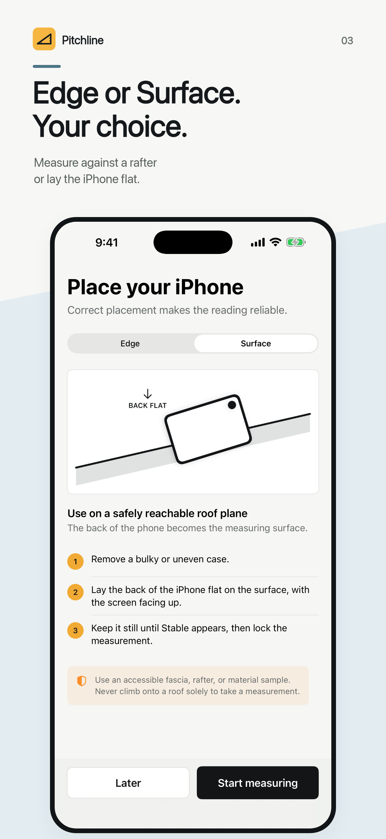 Pitchline: Roof Pitch Gauge screenshot 3