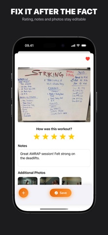 WOD Snap – CrossFit WOD Log Screenshot 4 of 8
