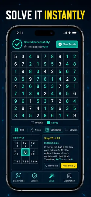 Sudoku Solver: Scan & Solve screenshot 2