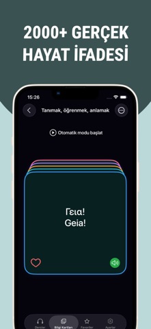 Kolay Yunanca öğrenin iPhone screenshot