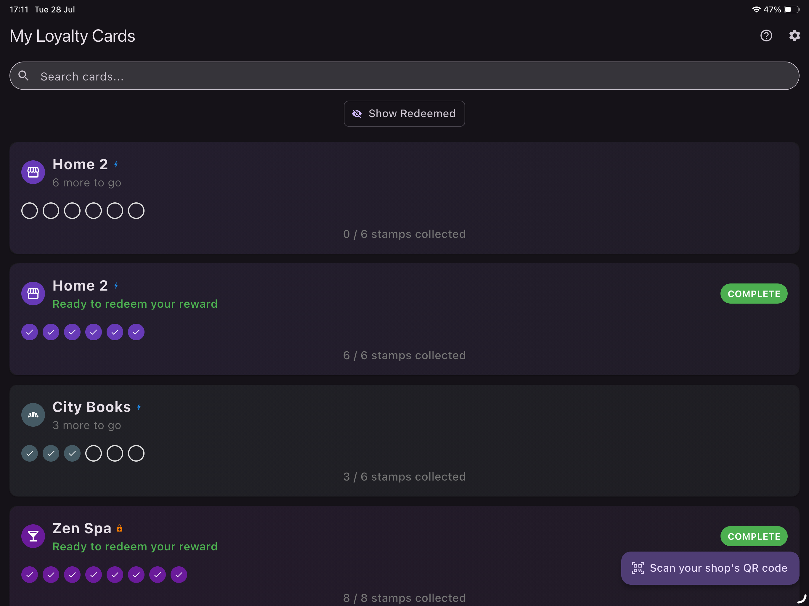 LoyaltyCards Customer Wallet screenshot 14