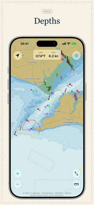 Rhumb: Sea Charts & Navigation screenshot 2