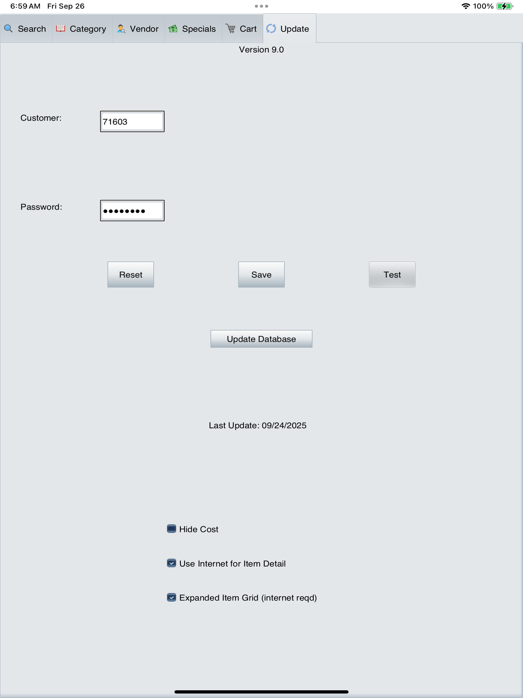 Buttery Order App