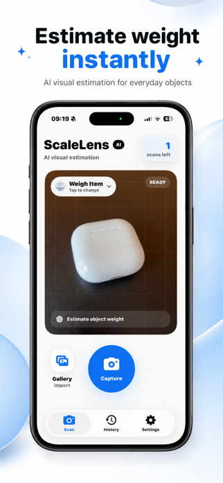 Scale AI: Smart Gram Scale Screenshot 1 of 4