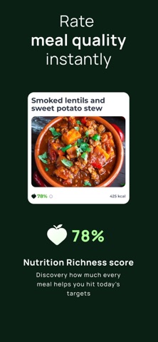 BeyondCal: AI Food Tracker iPhone screenshot