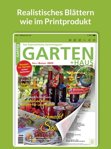 GARTEN+HAUS iPad screenshot