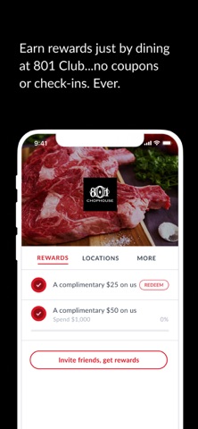 801 PRIME app screenshot