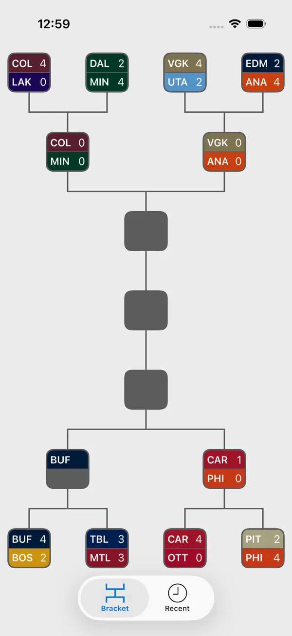 Screenshot #2 pour Hockey Playoffs
