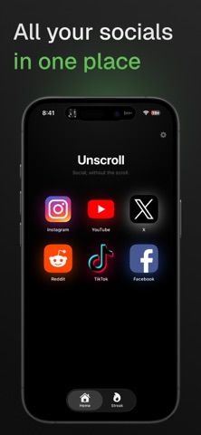 Unscroll: Escape the Feed screenshot