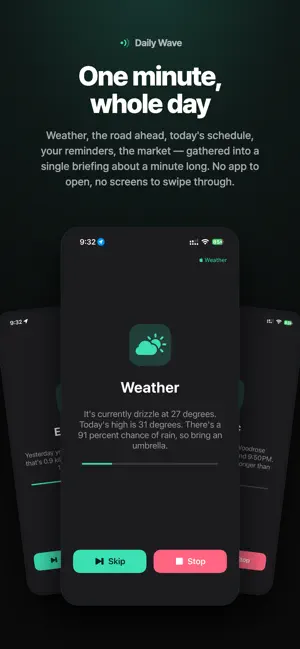 Daily Wave: Daily Briefing screenshot 1