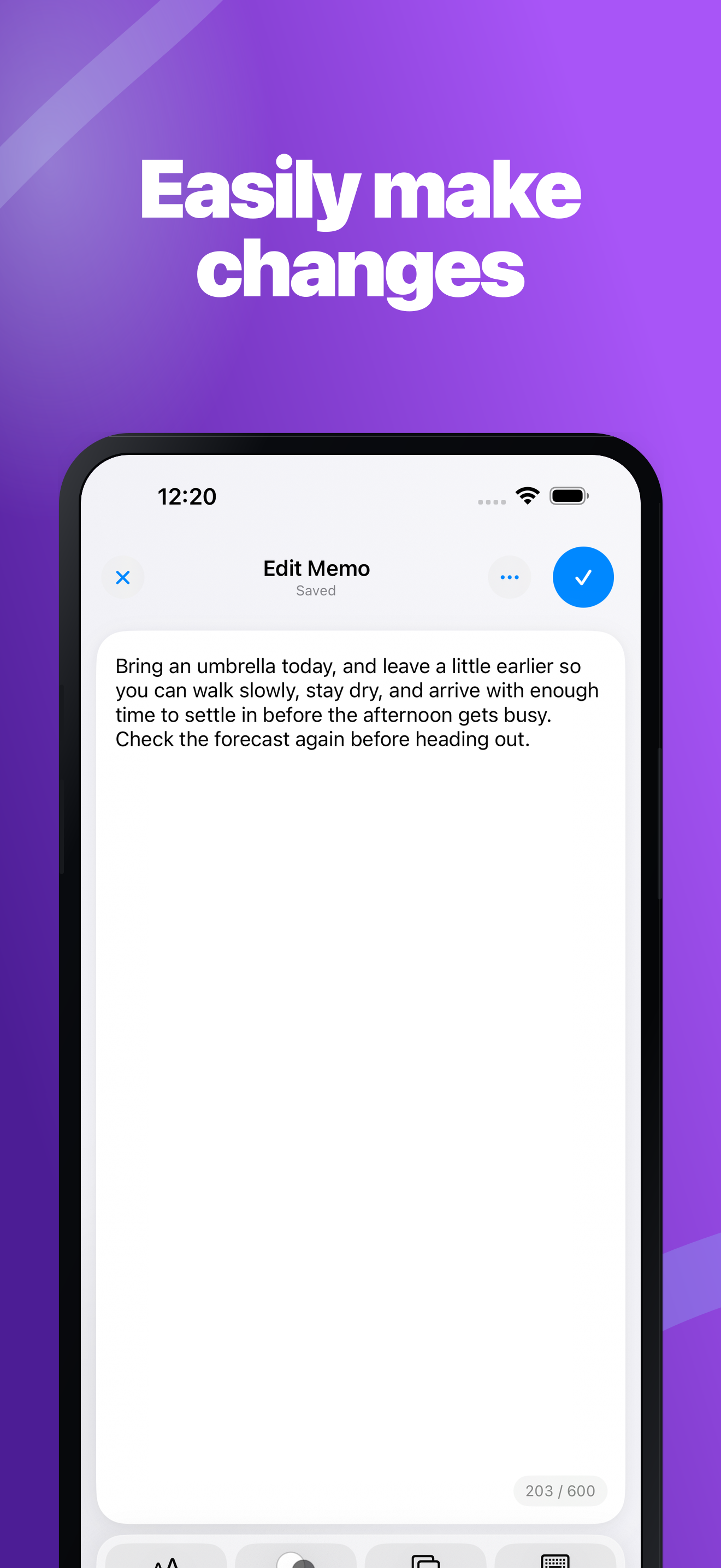 Text Widget Noti screenshot 3