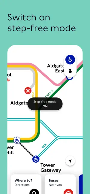 TfL Go: Plan, Pay, Travel iPhone screenshot 6
