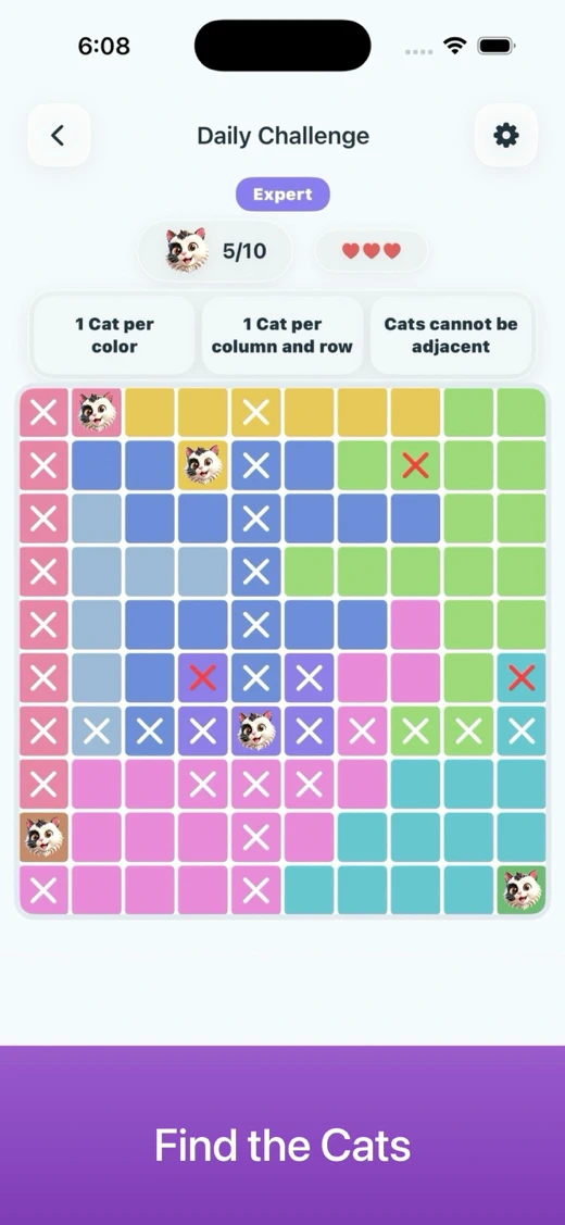 Meow Sudoku: Cat Puzzle screenshot 3