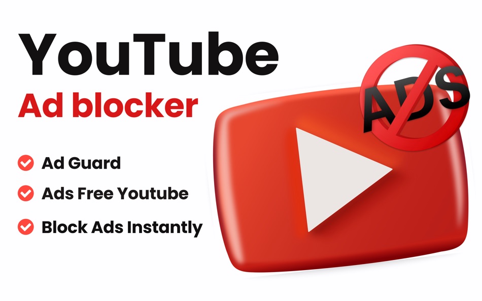#1. Ad Blocker- No Ads for Youtube (macOS) 由: Waqas Zafar