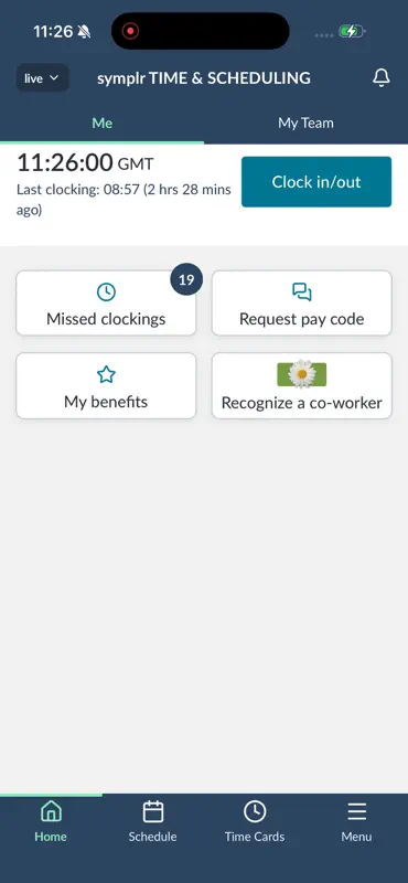 symplr Time and Scheduling screenshot 1 of 8