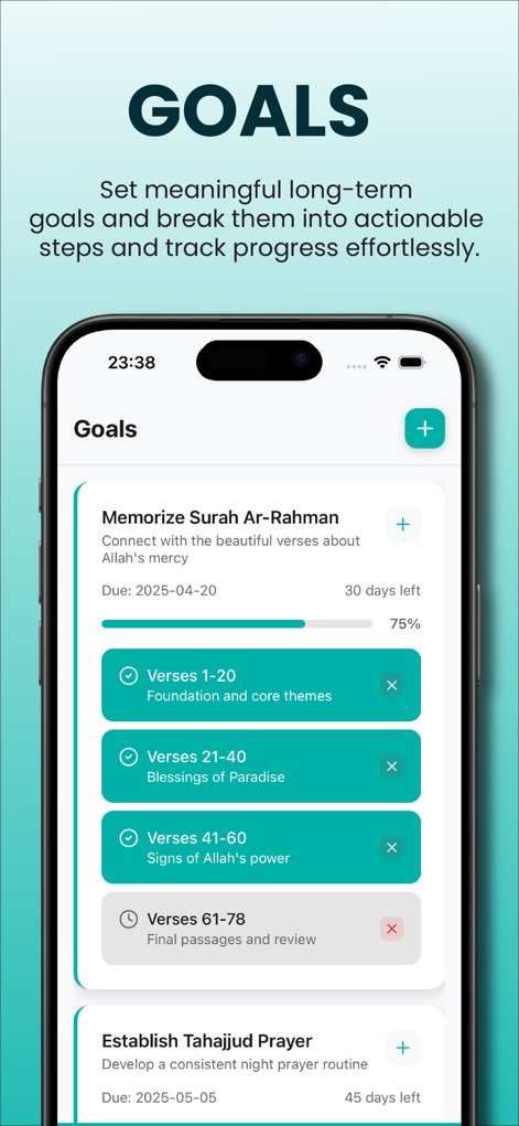 Riwaq: Muslim Habit Tracker - Productivity App | MWM