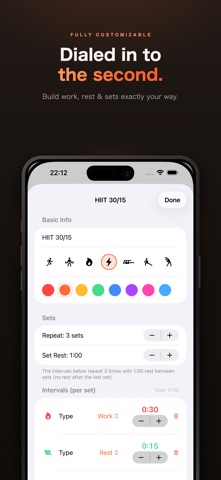 IntervalForge: HIIT & Tabata Screenshot 5 of 6