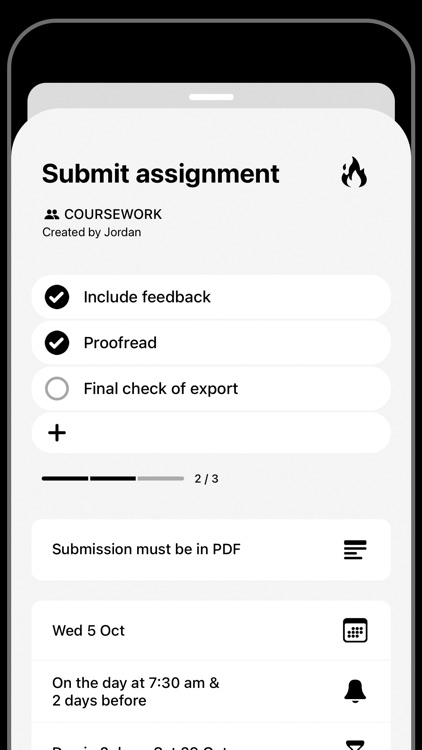 Actions: To Do List Organizer