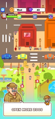 Idle Zoo World screenshot