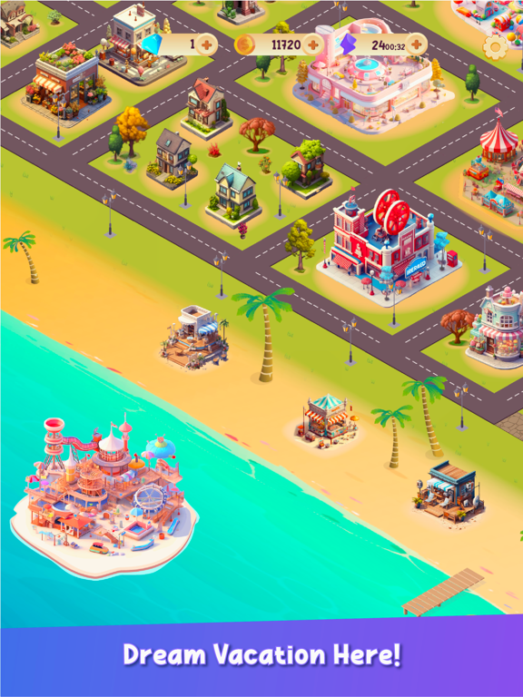 Merge Island-Build Merge Games iPad screenshot
