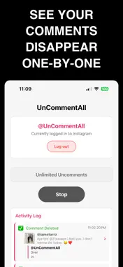 UnCommentAll screenshot 3