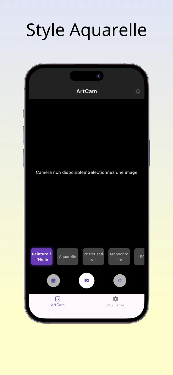 Screenshot #2 pour Artcam - Caméra à Effets Ar...